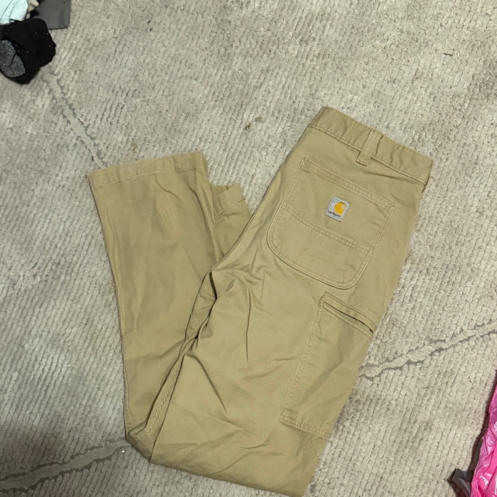 Carhartt Men's Khaki Cargo Pants